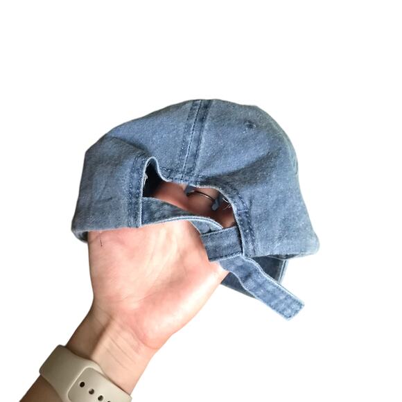 Basic denim adjustable hat - Picture 3 of 4